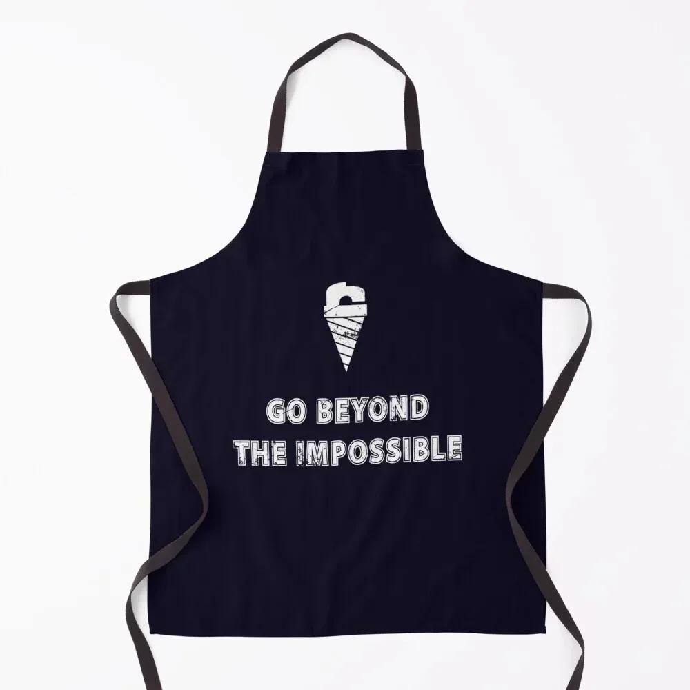 

Go beyond the impossible - Gurren Lagann Apron Sexy kitchen and home nail tech supplies Apron