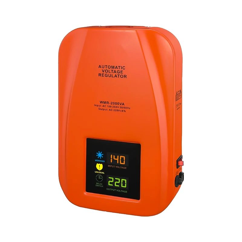 WMRA 2000VA Automatic Voltage Regulator Digital Screen Home AC Voltage Stabilizer