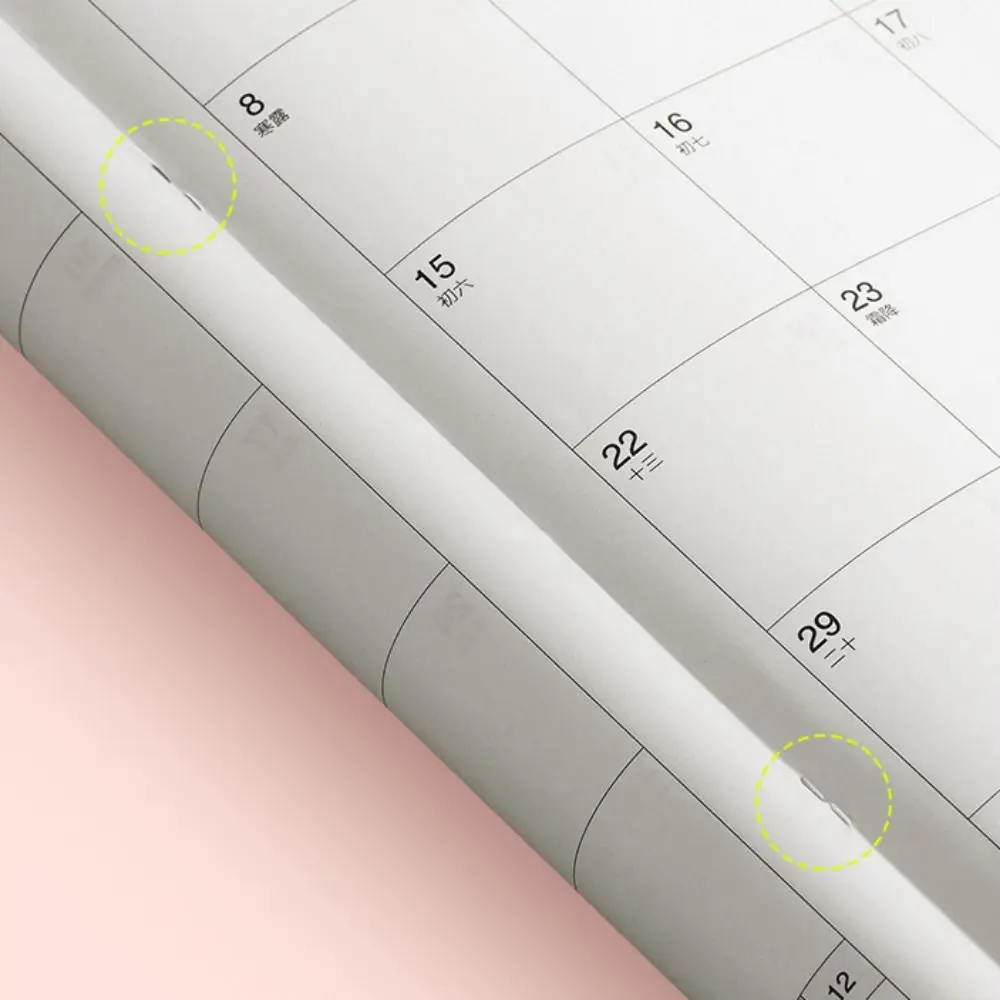 A4 A5 2026 Schedules Notebook Work Efficiency 24 Sheets Planner Notebook Life Check-in Learning Plan 2026 Calendar Planner