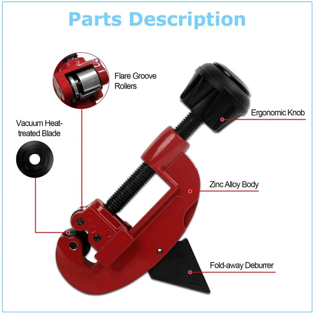 Pipe Cutter Heavy-Duty 1/8\