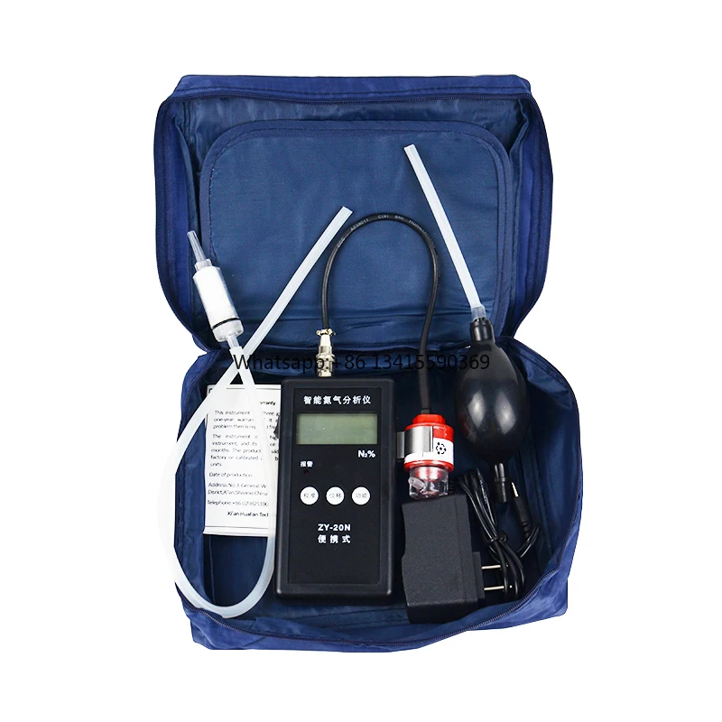 

Handheld Nitrogen Measure Meter 100%vol Purity Nitrogen N2 Analyzer