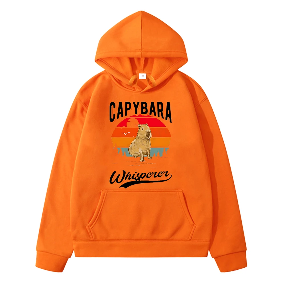 

Capybara kids anime hoodie Autumn sweatshirt y2k sudadera Kawaii Fleece pullover Children clothing Hoodie for boys and girls