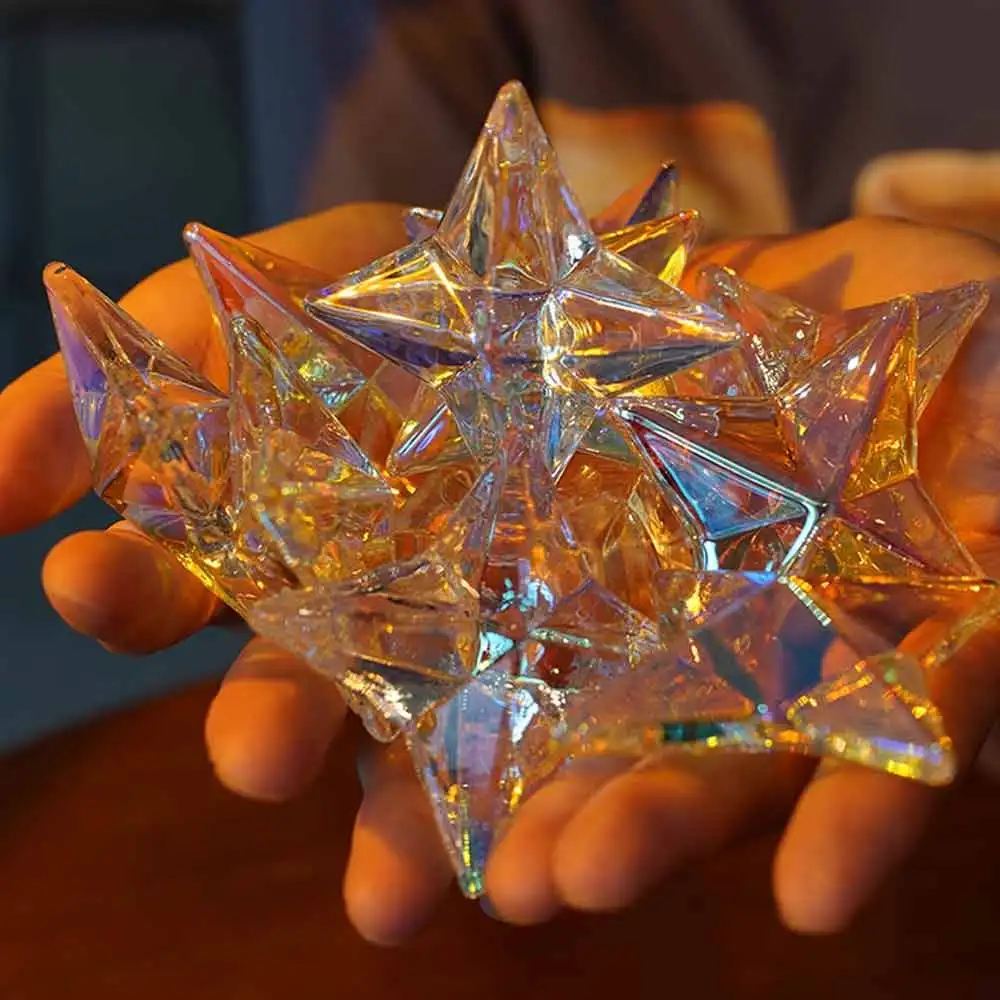 Juego Genshin Impact periféricos Primogems modelo vidrio sintético adornos coleccionables Keqing/Yae Miko figura juguetes regalos de cumpleaños