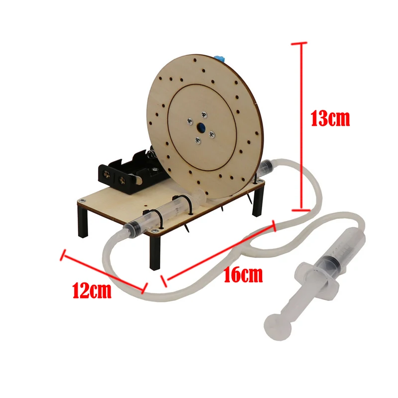 Physics Disc Brake System Model, brinquedos educativos para crianças, DIY Craft Toy, Science Gadget para crianças, STEM Technology