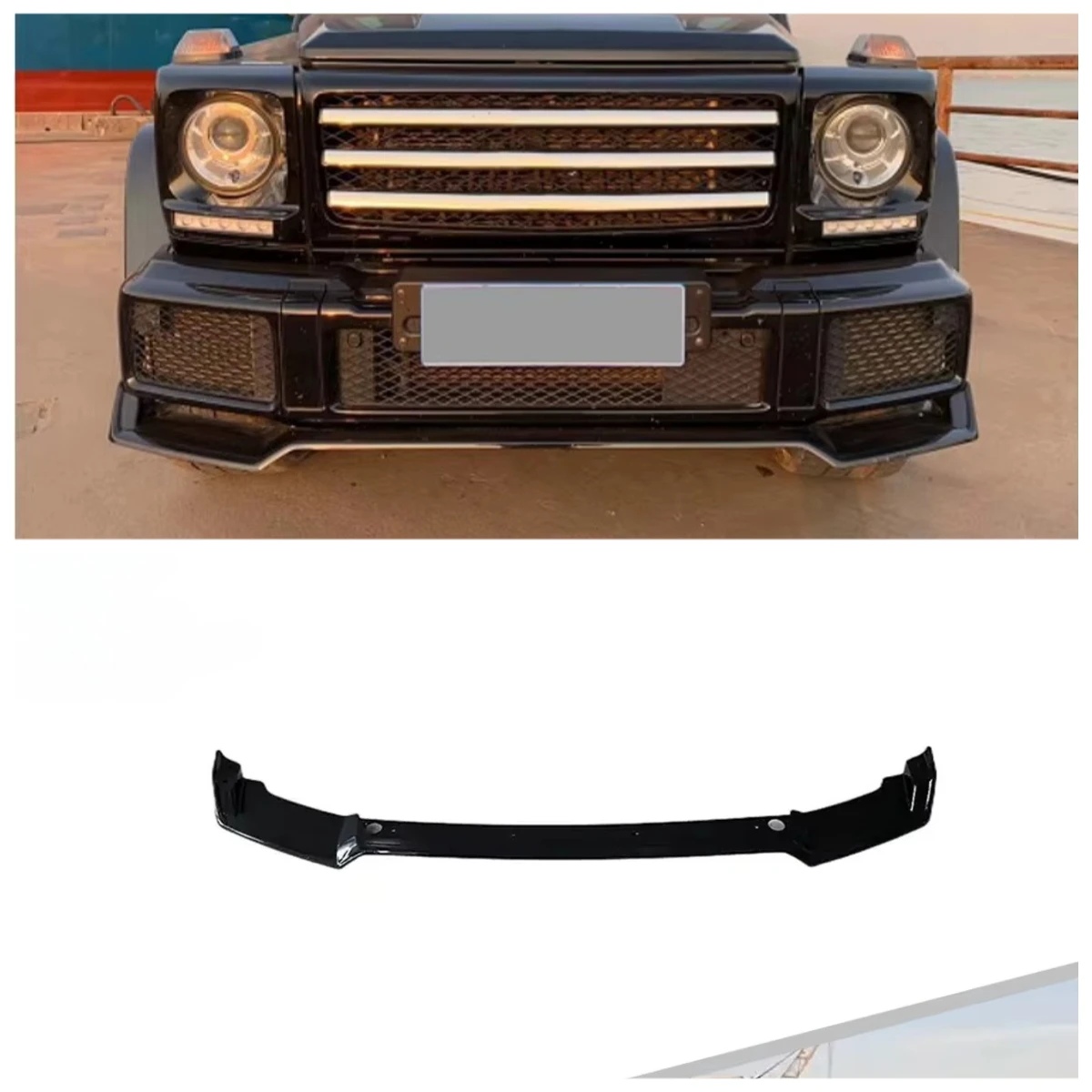 

High Quality GT Style Auto Car Front Lip for W463 G350D/G500 Bumper 2012-2018