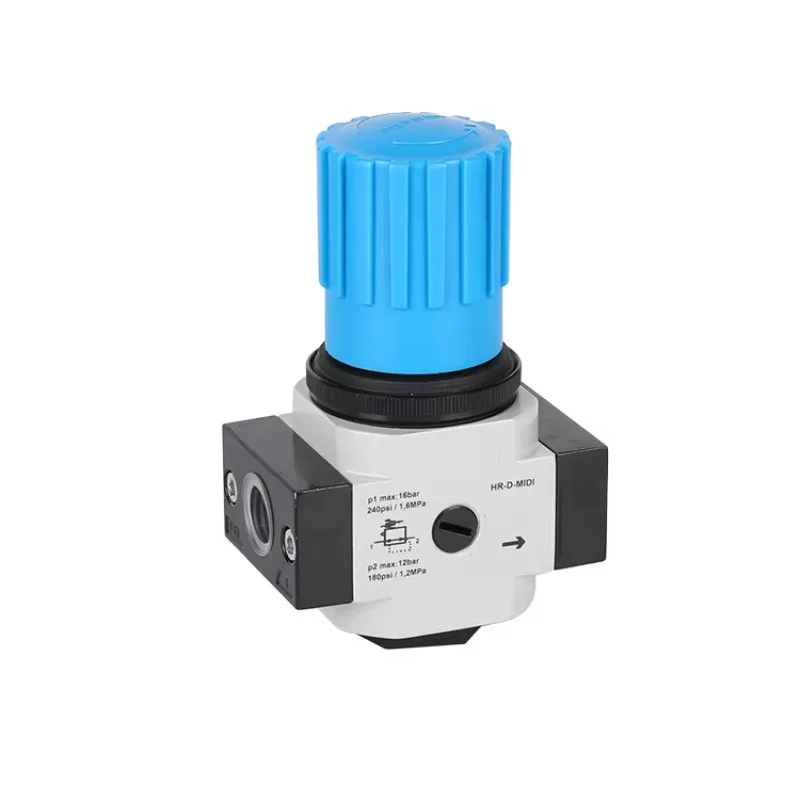 

Adjustable Air Regulator Pneumatic Components with Pressure Gauge HR Series