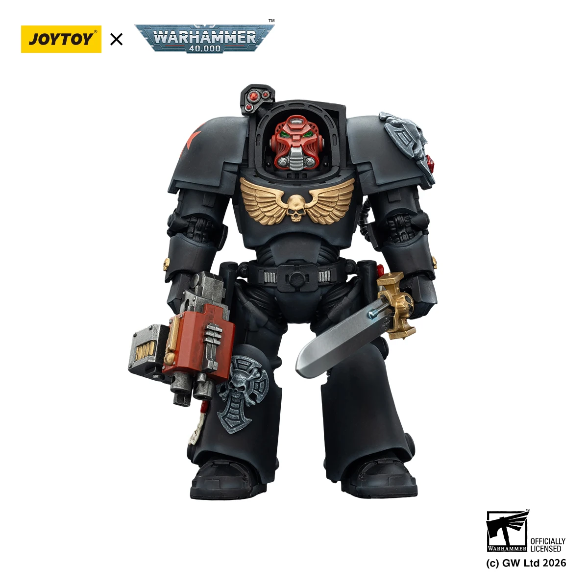 JOYTOY Warhammer 40.000 1/18 Actiefiguren Terminator Black Templars Dark Angels Imperial Fists White Scars Salamanders