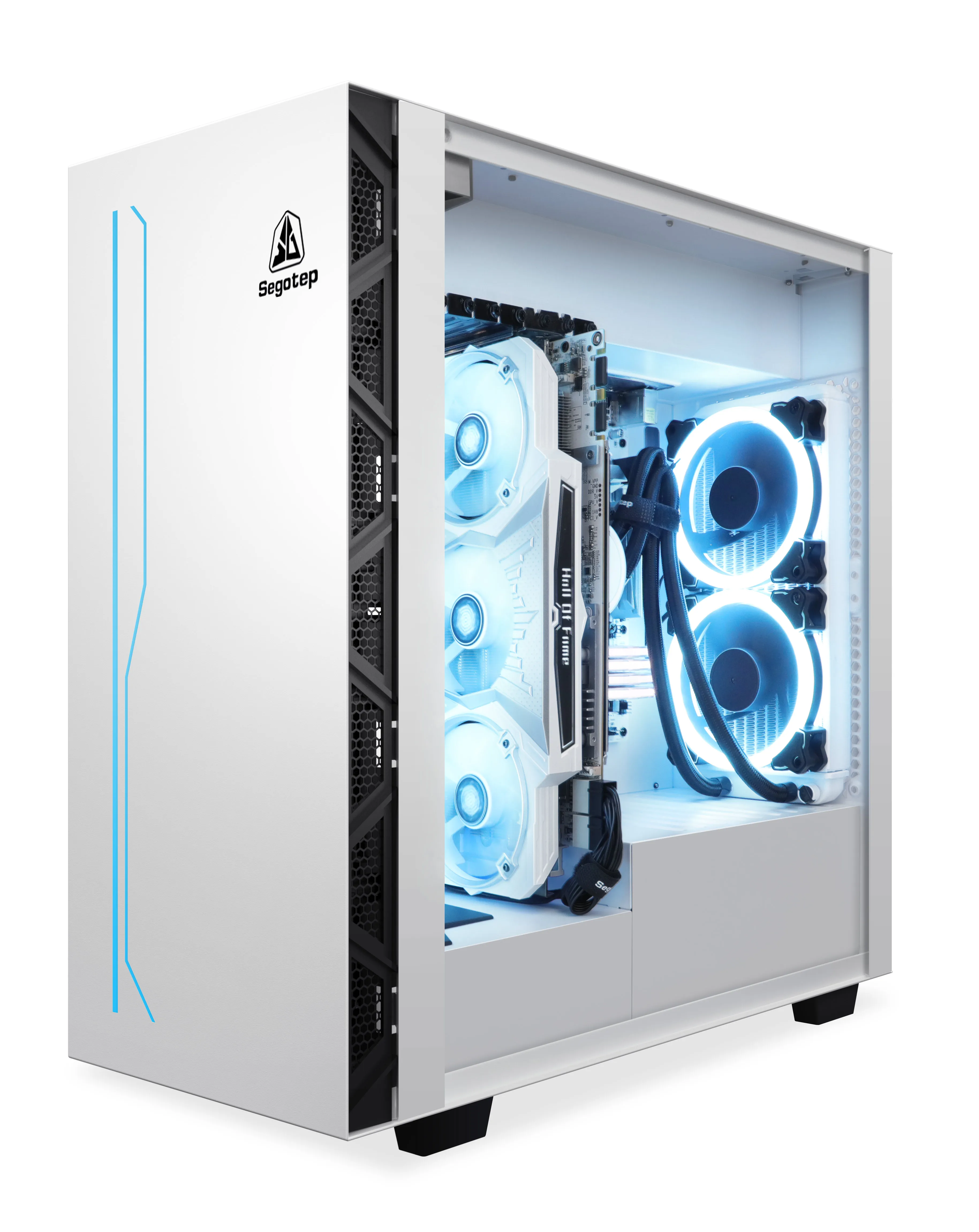 Don't Miss Segotep KaiYuan K1 Pc Gaming Case Full Tower Accessories Computer Case