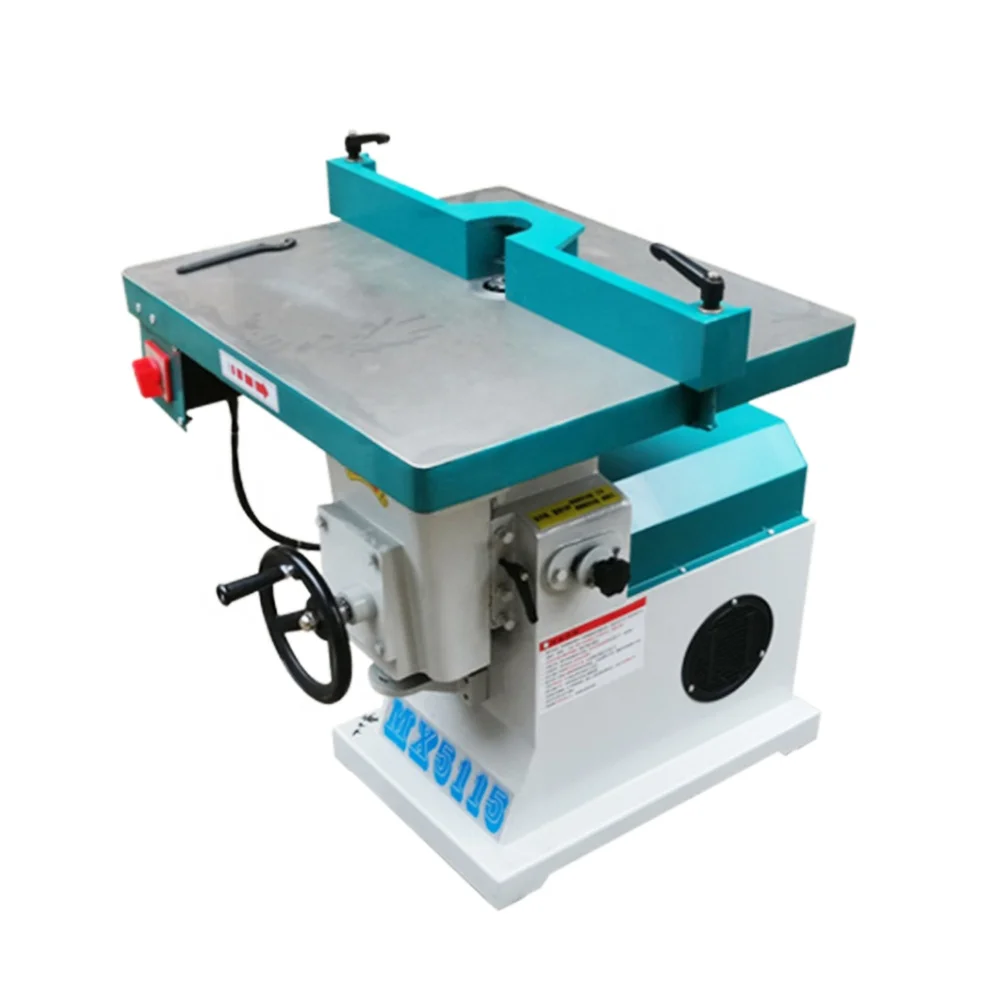 Practical Small Spindle Moulder Wood Milling Machine with Sliding Table 2.2kW Motor 380V/220V for Woodworking