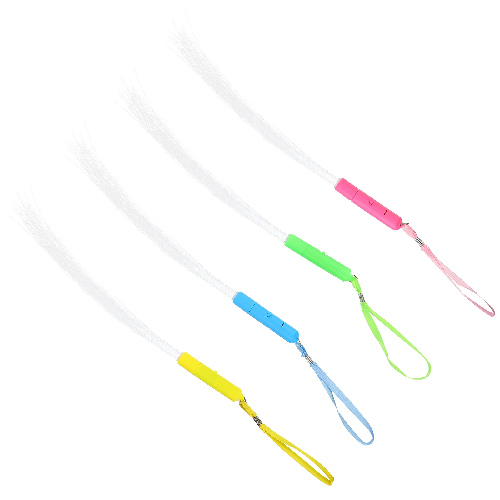 

4 Pcs Flash Sticks LED Glow Sticks Multicolor Kids Toys Party Favors Concert Accessories Christmas Decorations