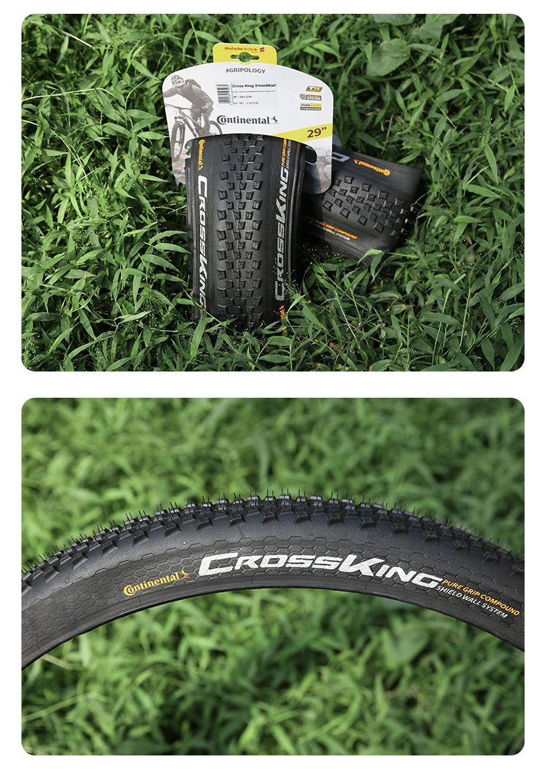 Continental Cross King 27,5/29 MTB faltbarer Reifen 180TPI Mountainbike ShieldWall System Klappreifen Tubeless Ready – Detail 18