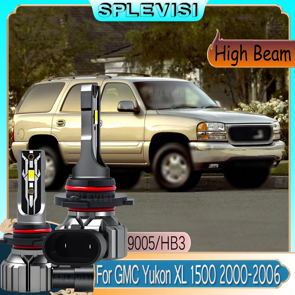 

Quick Setup Night Safety 9005 High-Quality Headlight LED High Bulbs For GMC Yukon XL 1500 2000 2001 2002 2003 2004 2005 2006