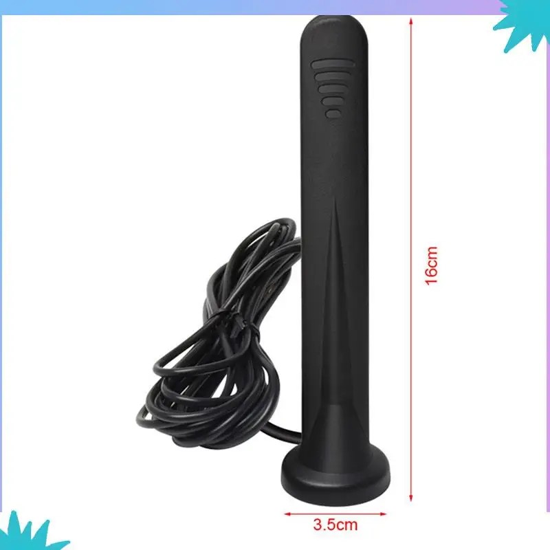 ABZW 6X GSM GPRS 3G 4G 5G антенна наружная с высоким коэффициентом усиления 15Dbi 600-6000 МГц SMA мужская водонепроницаемая магнитная присоска антенна для маршрутизатора