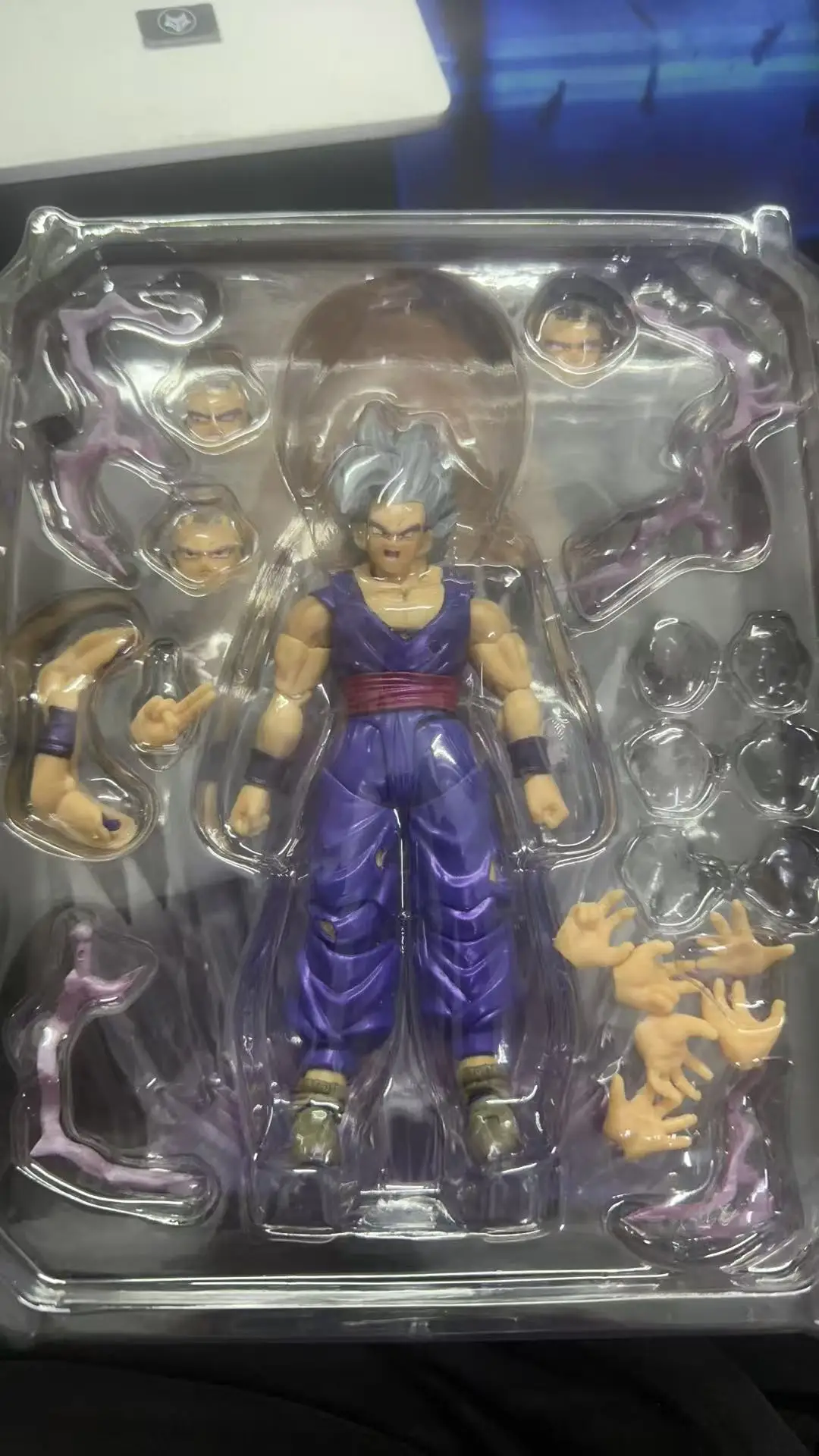 Dragon Ball Supereroe Action Figure - Wild Beast Son Gohan Shf Esclusivo SDCC CJ Venue Giocattolo da collezione in edizione limitata per i fan