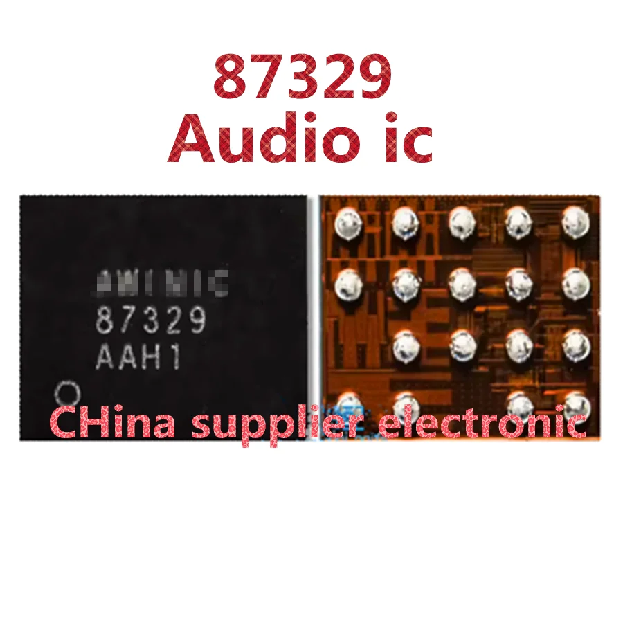 

5pcs-30pcs AW87329 Audio code ic 87329 Ring ic for Cellphone sound chip AW87329CSR CSP-18 18PIN