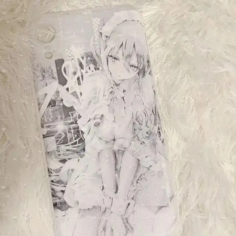 جراب هاتف للفتيات مطلي بالفضة ، ثقافة فرعية هزلية ، غطاء صلب عالي الدقة لامع للآيفون 16 ، 15 ، 14 ، 13 ، 12 ، 11 برو ماكس ، XS ، XR ، XS Max ، 6 ، 7 ، 8 زائد #2