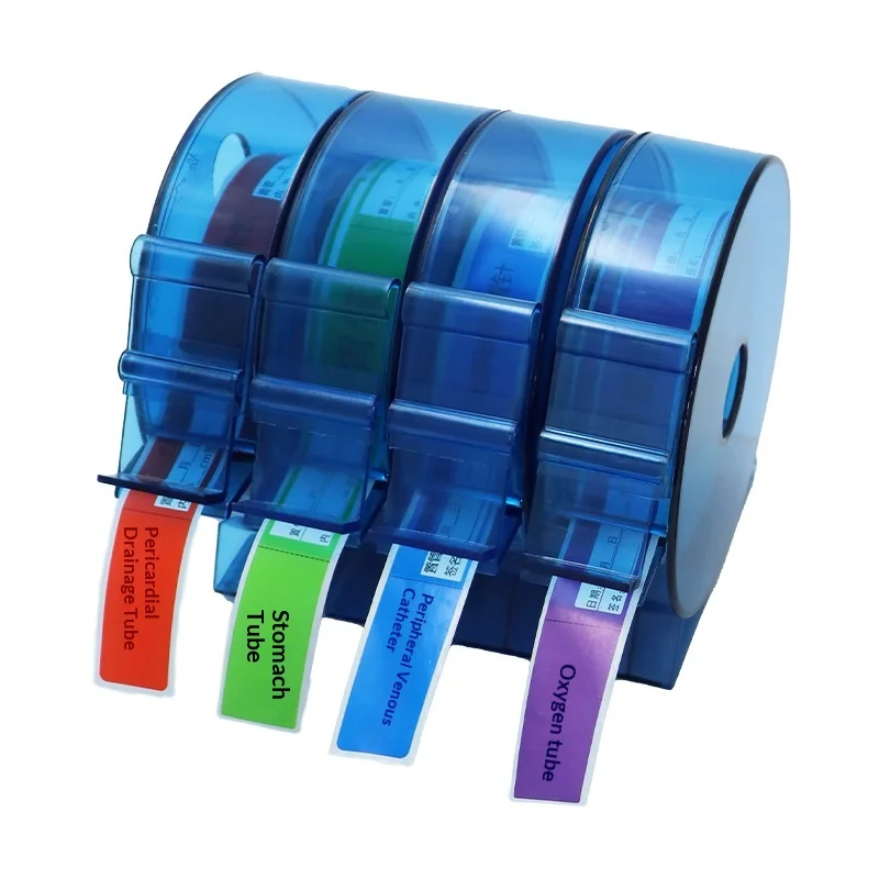 Nursing Medical Label Box Catheter Labels Drug Identification Magnetic-Attachment Clip-On Hospital  fast shipping
