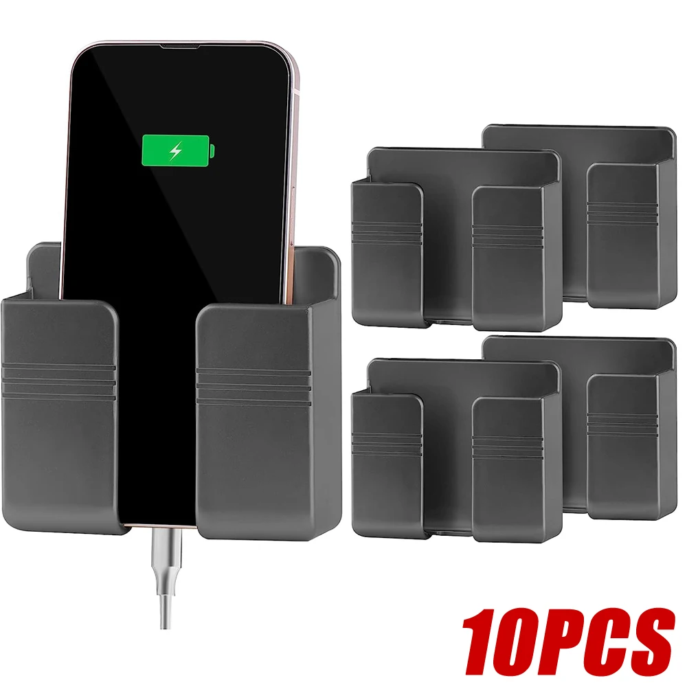 

10pcs Mobile Phone Wall Holder For Iphone Xiaomi IOS Universal Cellphone Charge Hook Hanging Stand Bracket Hooks Charging Dock