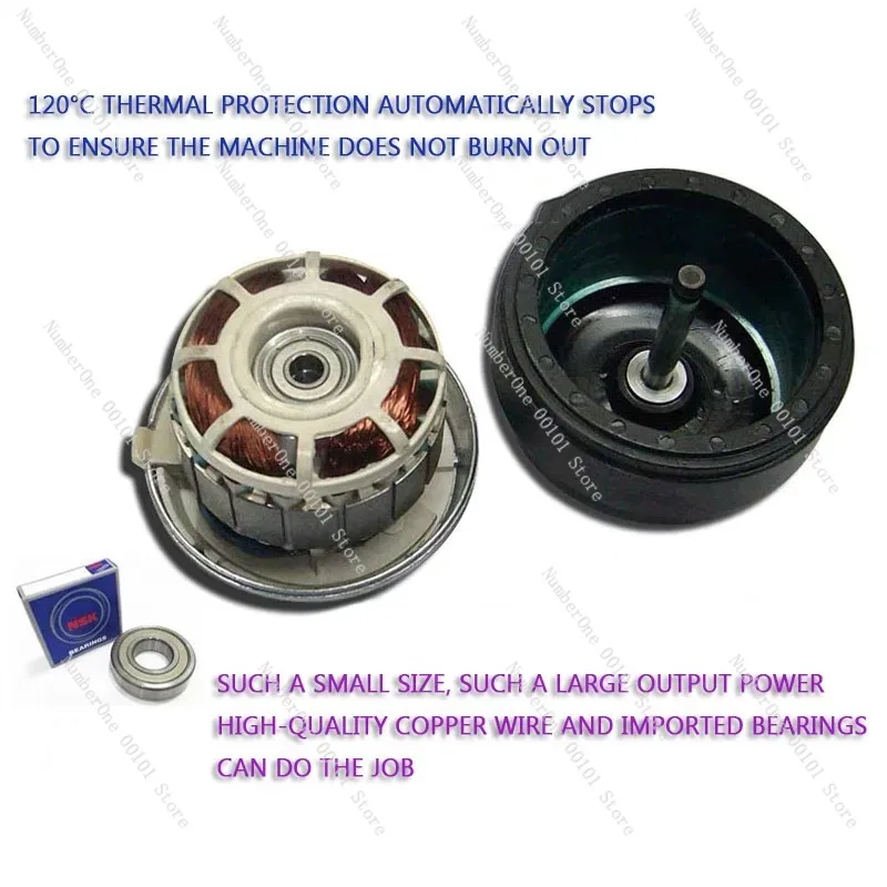 Copper Core High Speed Outer Rotor Motor, Large Air Volume Low Noise Forward Tilt Centrifugal Fan for Ventilation