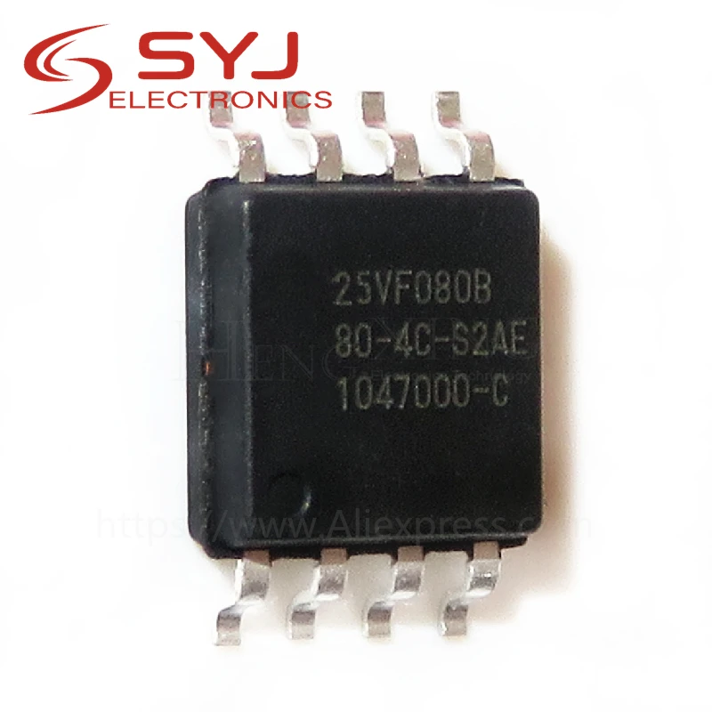 10pcs/lot SST25VF080B-50-4C-S2AF SST25VF080B SOP-8 In Stock