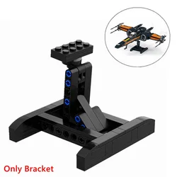 Mailackers Stand for The Space Wars Resistance X-wing Fighter 75149 Display Stand Building Blocks Bricks Toys for Adult Gifts