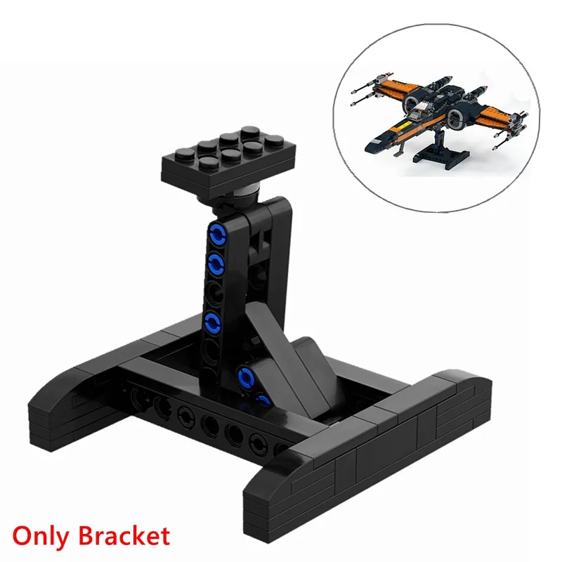 Mailackers Stand for The Space Wars Resistance X-wing Fighter 75149 Display Stand Building Blocks Bricks Toys for Children Gifts