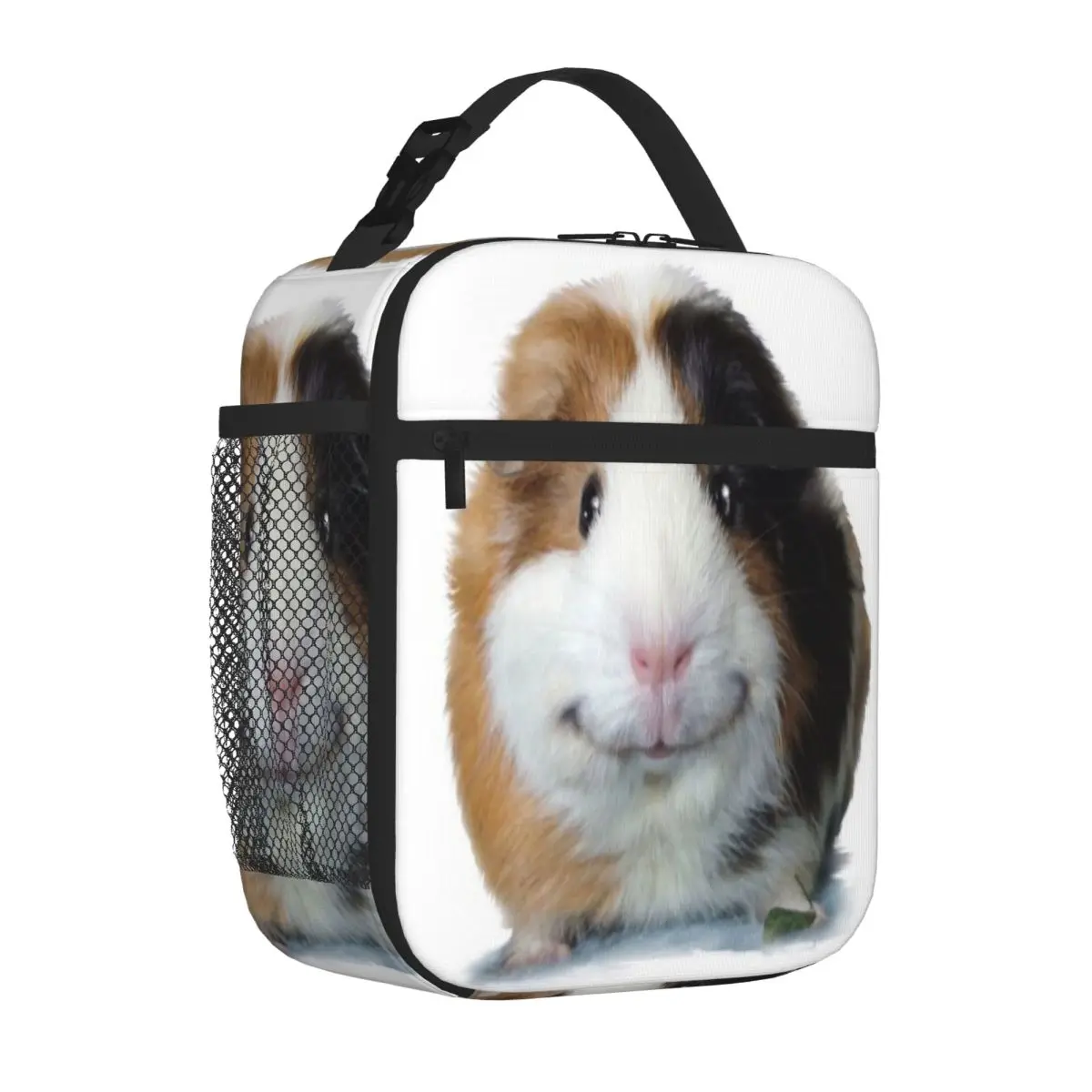 Bestselling Keep Smiling With Angeelo The Guinea Pig! Breathable Design Thermal Lunch Bag Wilderness Camping Picnic Lunch Bag