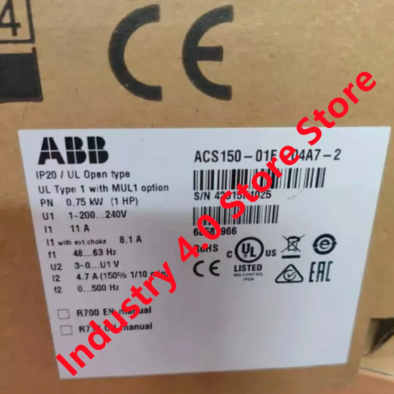 

ACS150-01E-02A4-2 ACS150-01E-04A7-2 new original