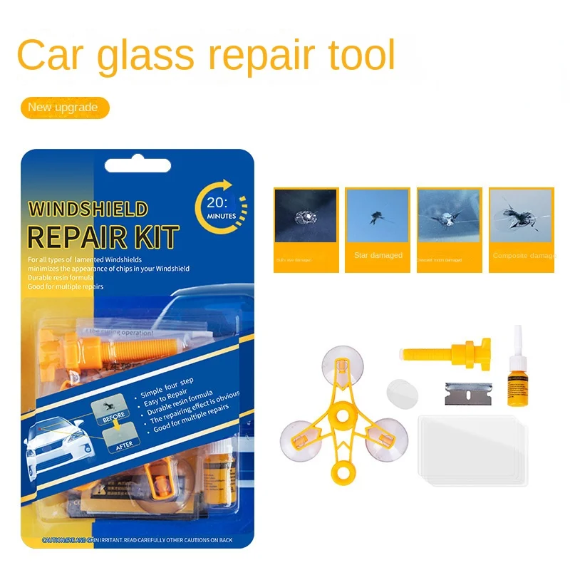 

Windshield Repair Tool Automobile Glass Repair Tool Glass Repairing Liquid