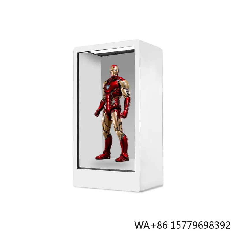 

75/86 Inch Interactive Transparent Touch LCD Showcase Display Advertising Box with Android System