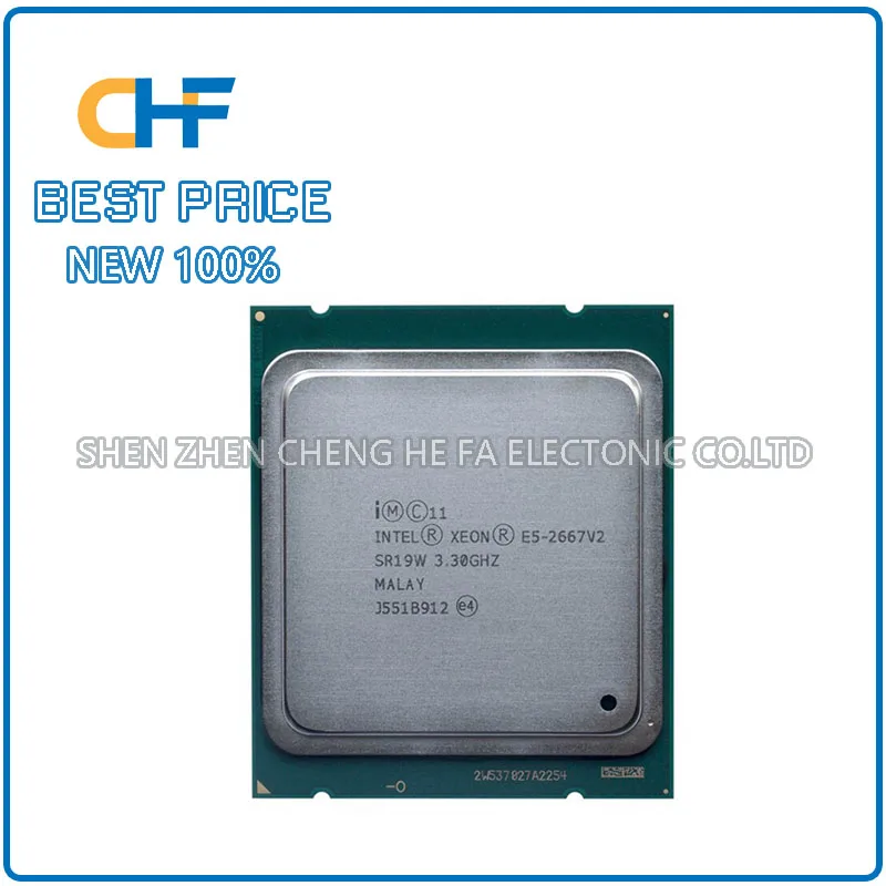 Intel Xeon E5 2667V2 8 Core 16 Thread 3.30GHz 130W LGA2011 CPU processor E5-2667V2