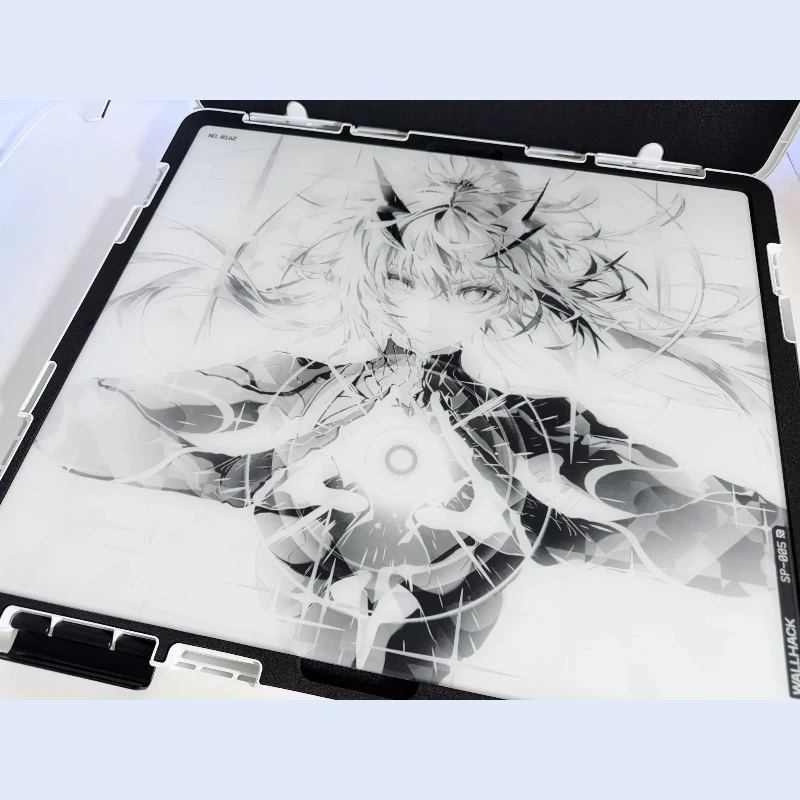 WALLHACK SP005 Sora Tempered Glass Large Mouse Pad Replica for E-Sports FPS Game Desk Mats Customization Keyboard Accessories