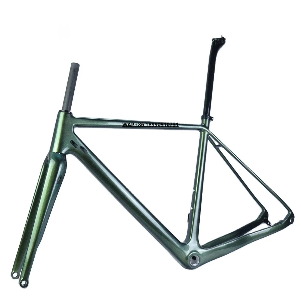 

In Stock BSA68 700C Cycle Frameset Cyclocross Bike Carbon Frame Gravel Bikes