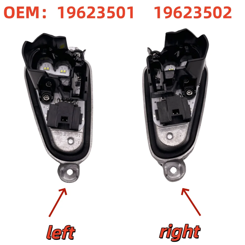 

New OEM 19623501 19623502 Left+Right LED DRL Headlight Daytime Running Light Module For Renault Kadjar 2015-2018