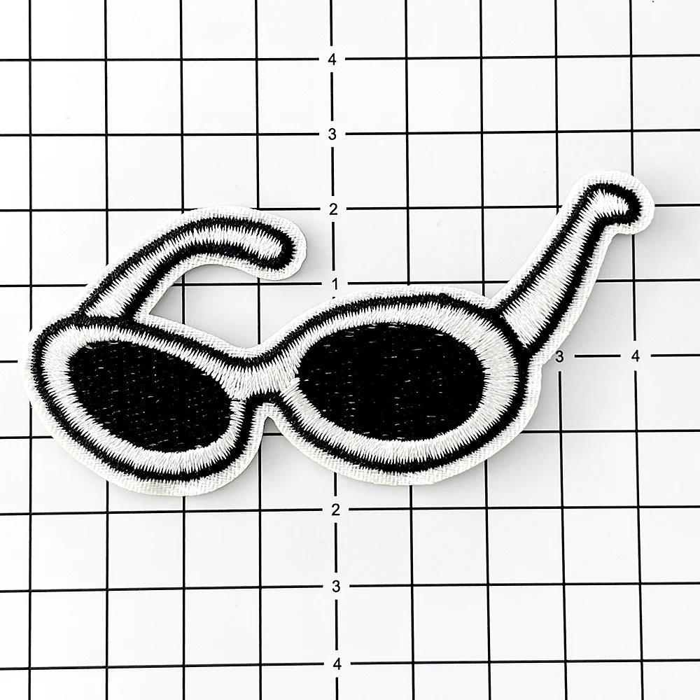 النظارات الشمسية القماش الحديد على شارات التصحيح إصلاح تزيين التصحيح الملابس الملابس الخياطة الديكور زين بقع للملابس #1