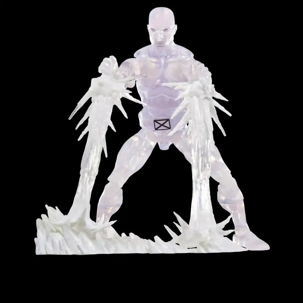 

Officially Licensed Hasbro Marvel Legends Series Secret Wars Ice Man Figure Anime Action Model Toy