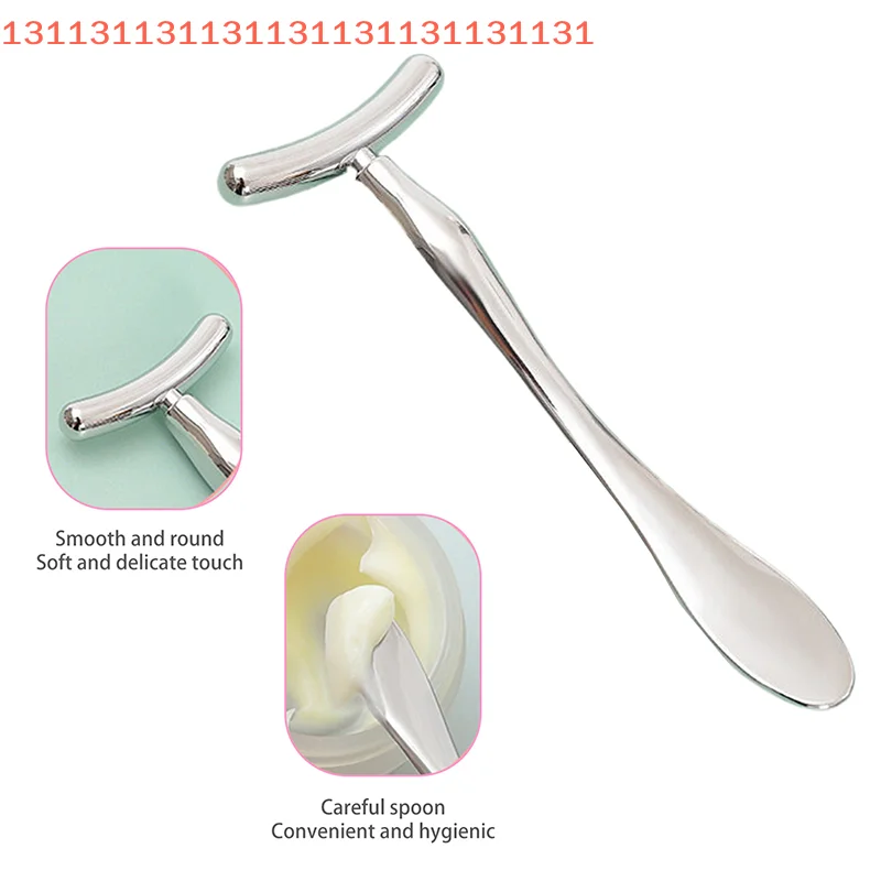المضادة للتجاعيد الوجه رفع أداة العناية بالبشرة سبيكة العين وكريم الوجه قضيب ملعقة ملعقة تجميل الأسطوانة عصا تدليك