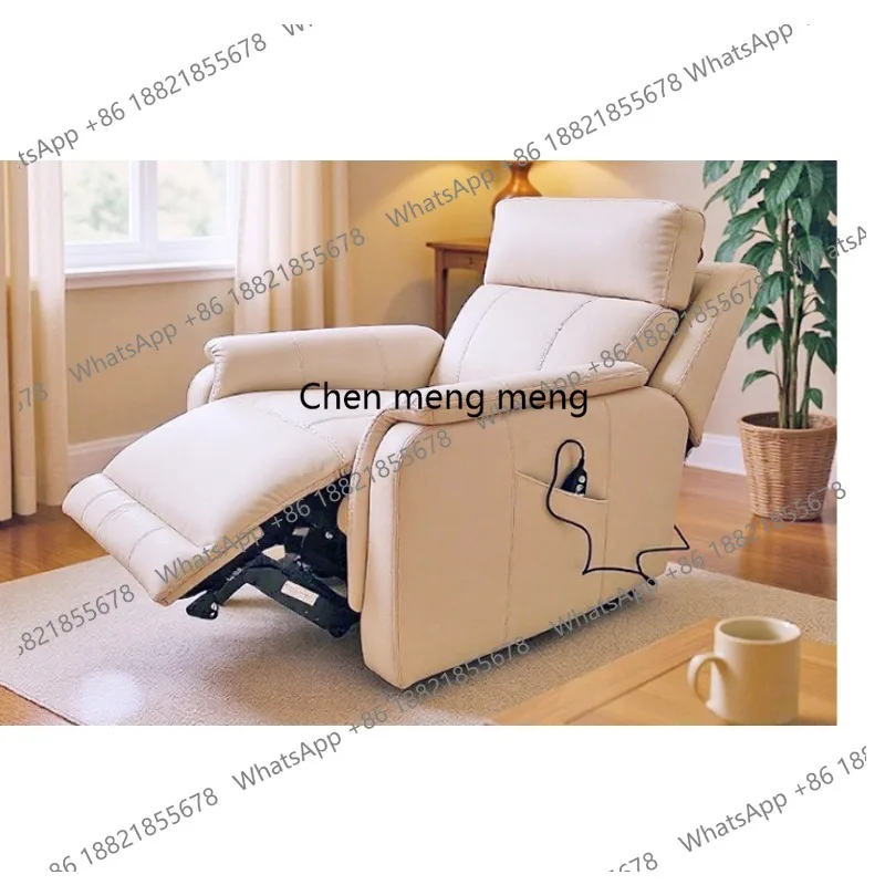 

Heated massage elderly chair living room sofa leather, electric, single sofa
