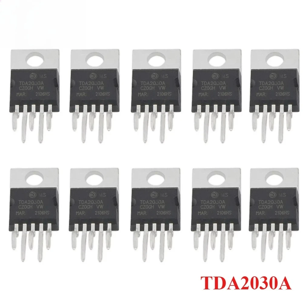 10PCS TDA2030 TDA2030A Linear Audio Verstärker Chip TO-220 IC Transistoren Diy Elektronische Komponente