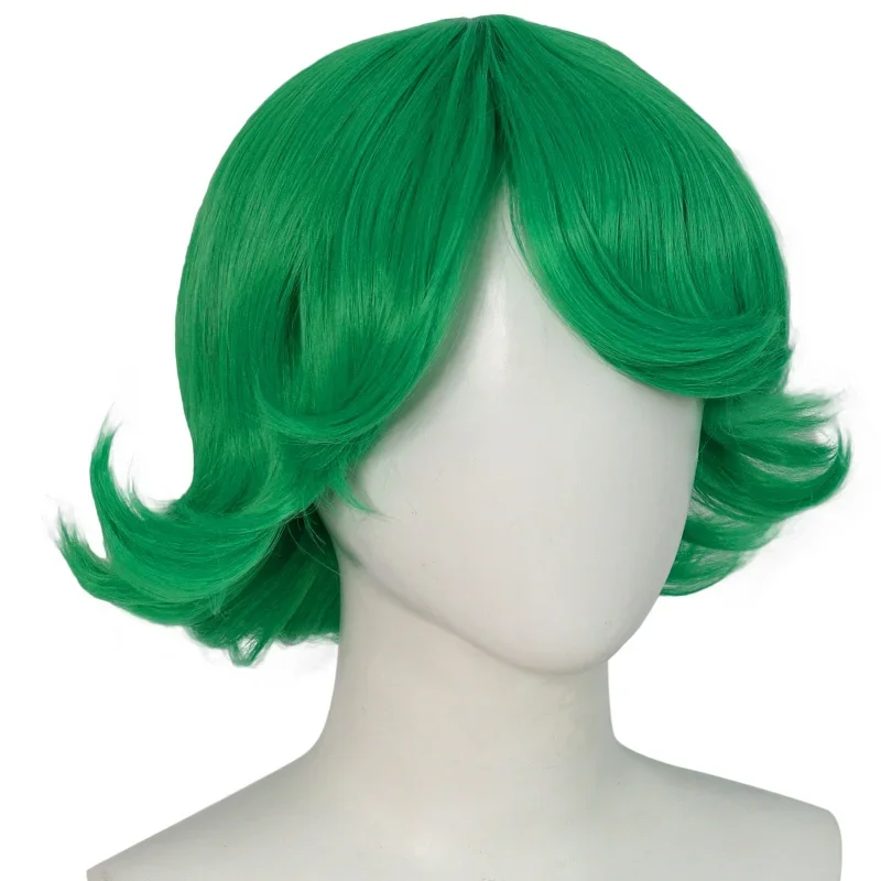 Anime ONE PUNCH-MAN Tatsumaki Cosplay Halloween Christmas for Child Plus Size Wig Costume New