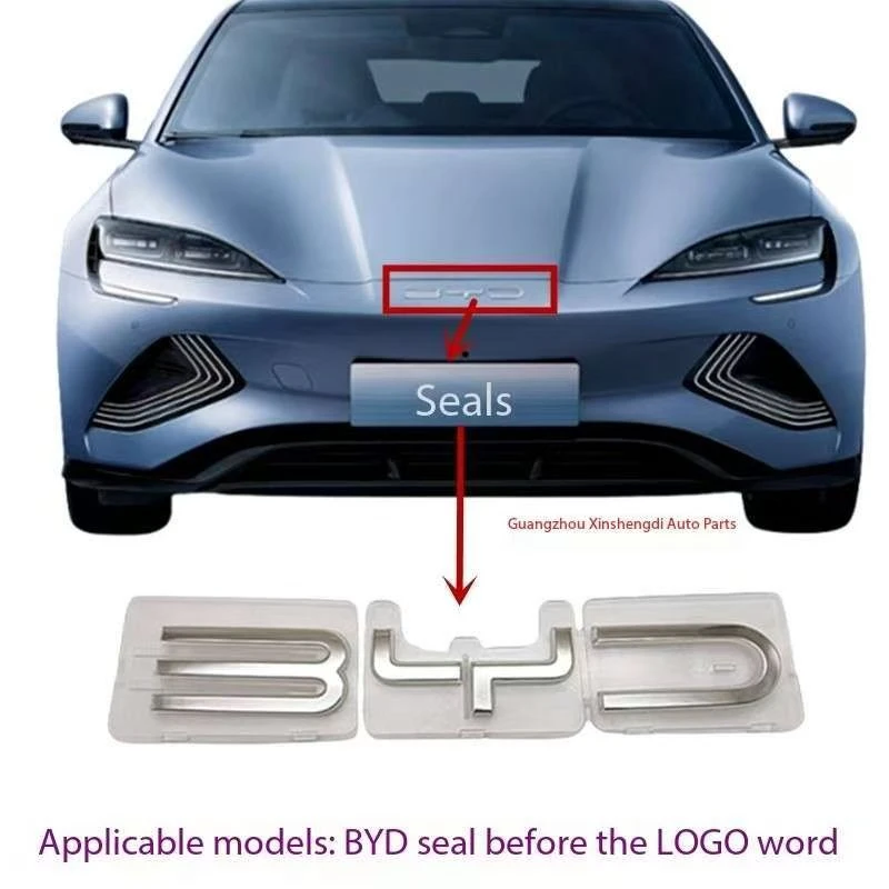 

BYD Seal front bumper logo, hood logo, engine hood logo, front of the car logo