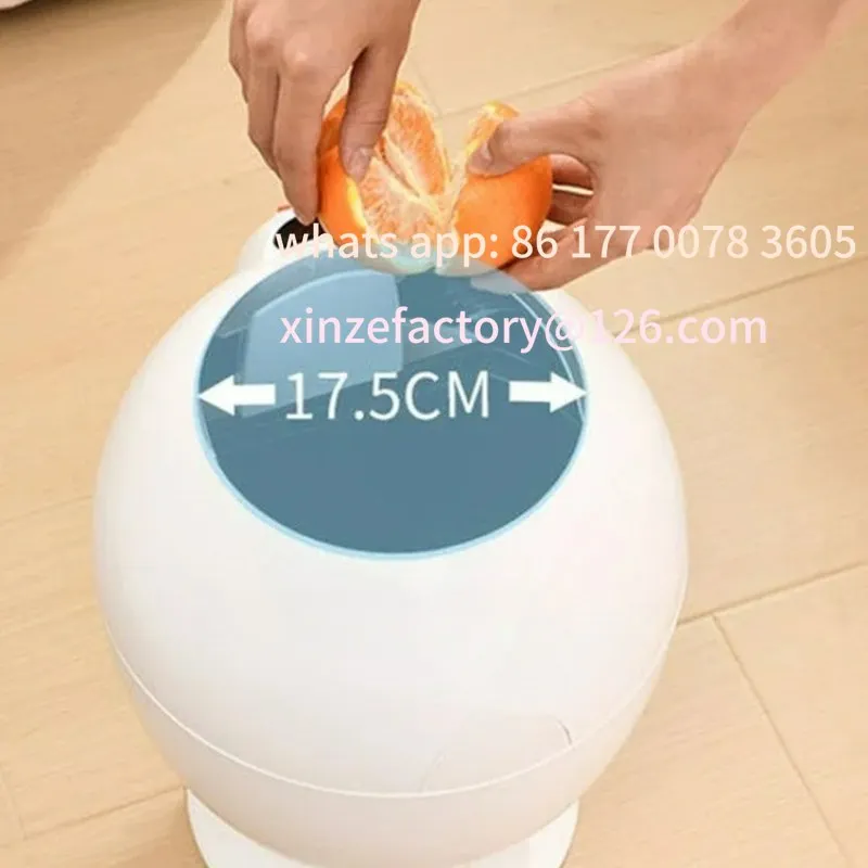 

Customizable Smart Waste Bins Automatic Sensor Kitchen Trash Can Lid Rechargeable Bedroom Trash Bin Office Recycling Litter Bins