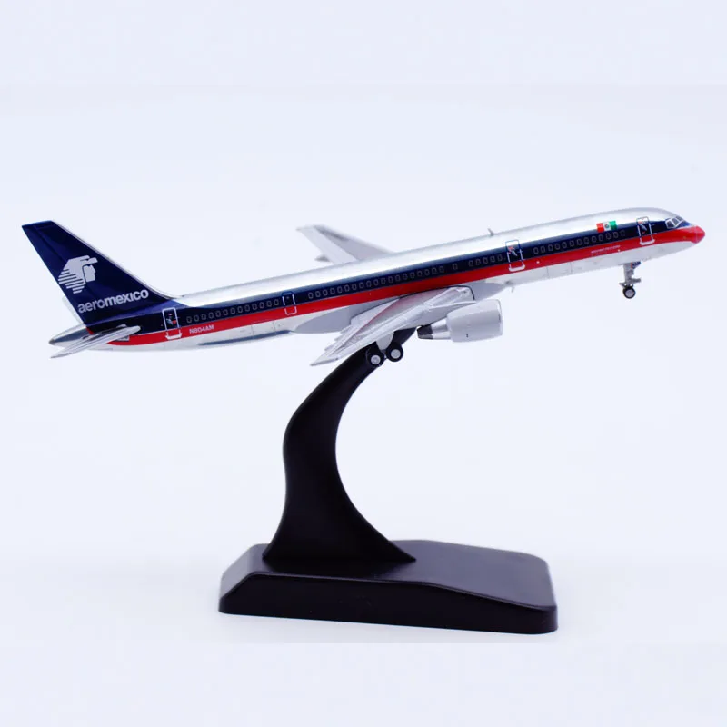 XX40020 Alloy Collectible Plane Gift JC Wings 1:400 AeroMexico Airlines Polished Boeing B757-200 Diecast Aircraft Model N804AM