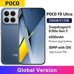 Global Version POCO F8 Ultra NFC 50MP camera 6.9