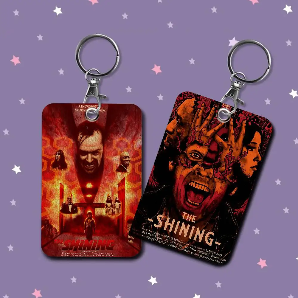 

Movie The S-Shining Office Supply Men And Women Credit Card Keyrings Student Card ID Card Holder Credential Holder Card