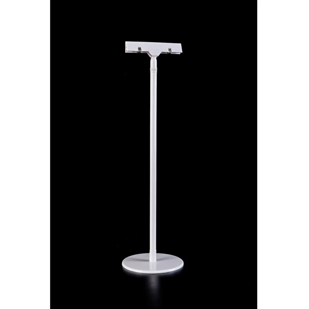 Sign Holder Stand Height Pole Label Clip Stand Table Top Promotion Sign Display