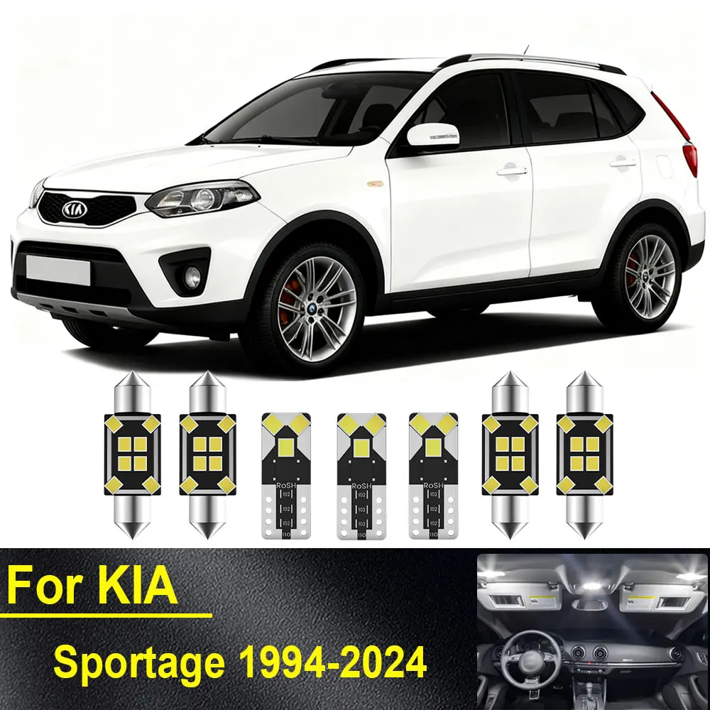 

ABRIGHT LED внутреннего освещения Canbus для KIA Sportage 1994-2012 2013 2014 2015 2016 2017 2018 2019 2020 2021 2022 2023 2024