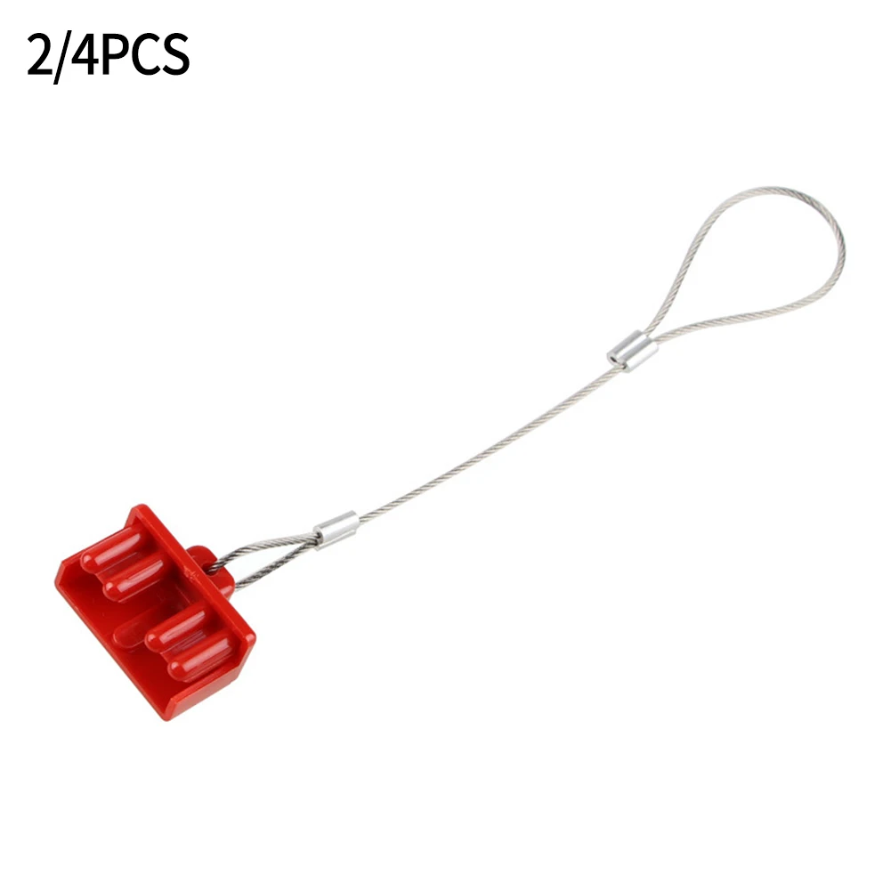 10mm Dust Cover 2/4 Pcs Terminal Blocks Wire Connectors 50AMP Cable Club Sports Sedans Conduit Flame Retardant