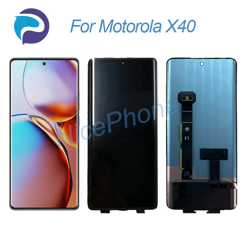 

for Motorola X40 LCD Display Touch Screen Digitizer Assembly Replacement XT2301-5 For Moto X40 Screen Display LCD