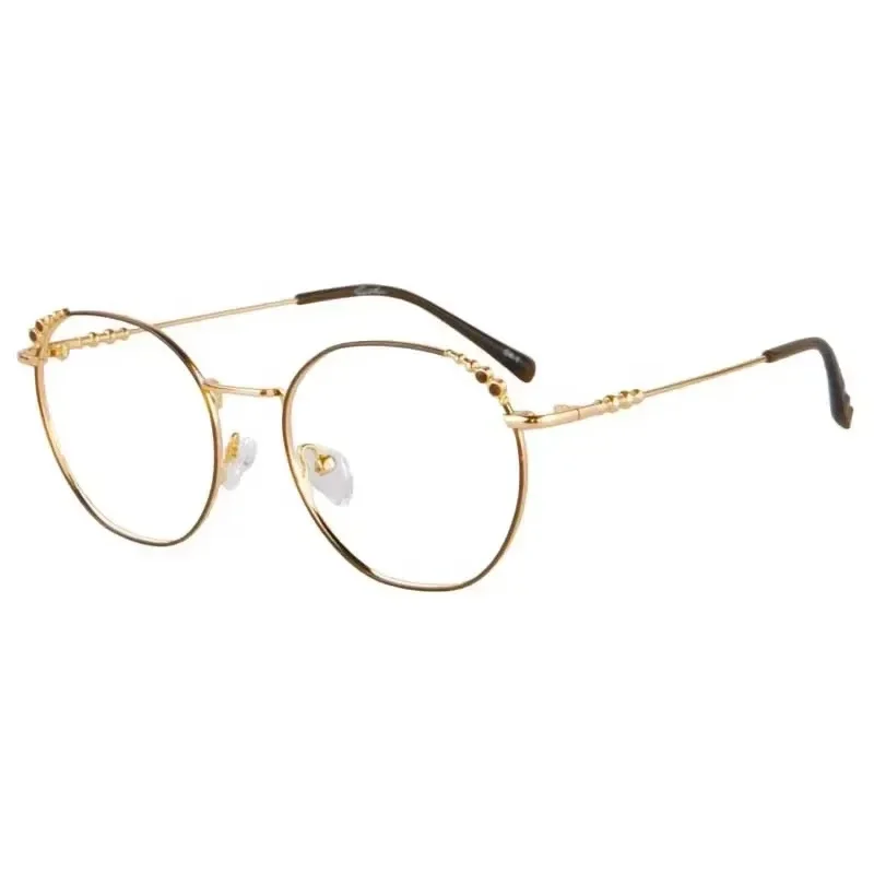 

SHINU Progressive Multifocal Grade Glasses Round Metal Frame Prescription Shortsight Glasses For Women Myopia Presbyopic Eyewear